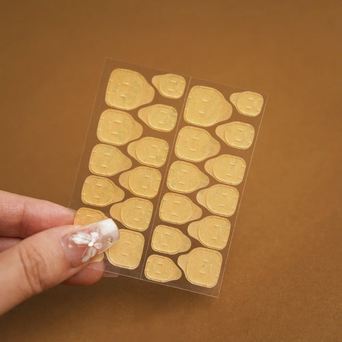 5 Blätter (= 120 Tabs) stark Kleber