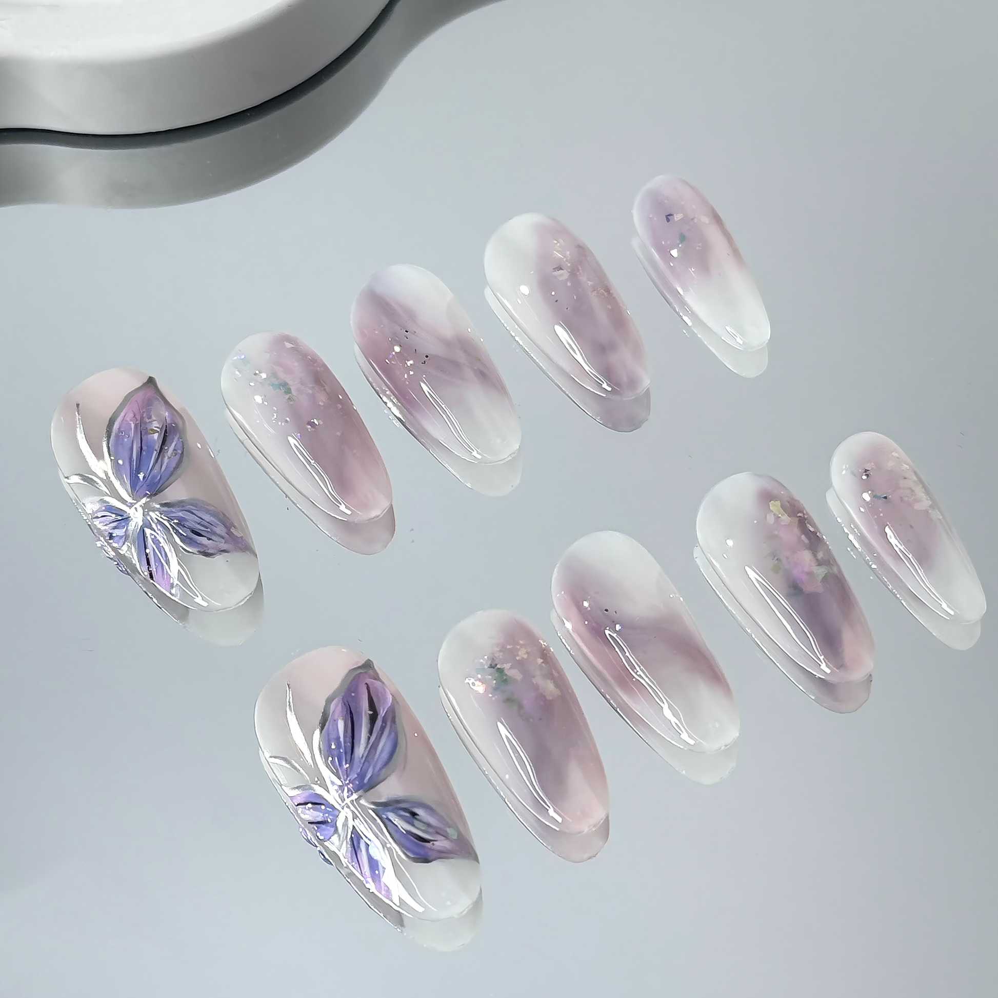 Lavendel Schmetterling FX012